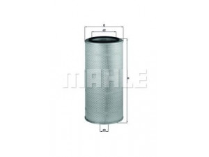 KNECHT LX 657 oro filtras 
 Filtrai -> Oro filtras
1660600, 1660600-6, 1660660-6