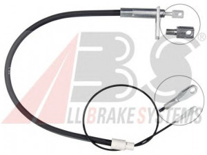 A.B.S. K18552 trosas, stovėjimo stabdys 
 Stabdžių sistema -> Valdymo svirtys/trosai
1684200685