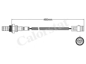 CALORSTAT by Vernet LS110227 lambda jutiklis 
 Išmetimo sistema -> Lambda jutiklis
96051853, 36531-PC7-661, 36531-PC7-662