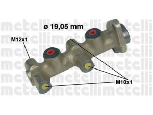 METELLI 05-0115 pagrindinis cilindras, stabdžiai 
 Stabdžių sistema -> Pagrindinis stabdžių cilindras
6046469, 6057063, 6067715
