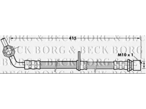 BORG & BECK BBH7279 stabdžių žarnelė 
 Stabdžių sistema -> Stabdžių žarnelės
9094702A26, 9094702A27, 90947-02A26