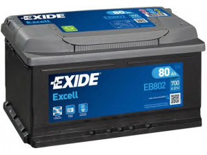 EXIDE EB802 starterio akumuliatorius; starterio akumuliatorius 
 Elektros įranga -> Akumuliatorius
61 21 2 158 123