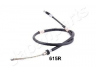 JAPANPARTS BC-615R trosas, stovėjimo stabdys 
 Stabdžių sistema -> Valdymo svirtys/trosai
4641087614