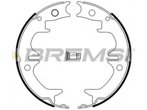 BREMSI GF0962 stabdžių trinkelių komplektas, stovėjimo stabdis 
 Stabdžių sistema -> Rankinis stabdys
4654020010, 4654020020, 4654020030