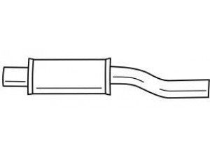 AKS DASIS SG12481 vidurinis duslintuvas
Aftermarket versio