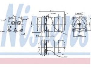 NISSENS 899914 kompresorius, oro kondicionierius 
 Oro kondicionavimas -> Kompresorius/dalys
81619066007, 81619066008, 81619066010
