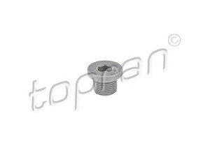 TOPRAN 723 245 alyvos išleidimo kaištis, alyvos karteris 
 Variklis -> Tepimas -> Alyvos karteris/dalys -> Alyvos išleidimo kaištis
9637823288, 9672016980, 0311 38