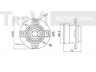 TREVI AUTOMOTIVE WB1569 rato guolio komplektas 
 Ašies montavimas/vairavimo mechanizmas/ratai -> Rato stebulė/montavimas -> Rato guolis
374831