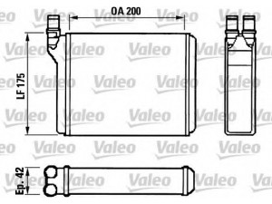 VALEO 812022 šilumokaitis, salono šildymas 
 Šildymas / vėdinimas -> Šilumokaitis
0060538689, 60538689