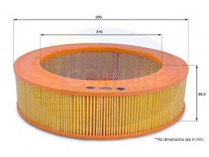COMLINE EAF264 oro filtras 
 Techninės priežiūros dalys -> Techninės priežiūros intervalai
5005831, 5009064, A790X9601AAA