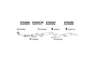 VENEPORTE 630028 išmetimo sistema 
 Išmetimo sistema -> Išmetimo sistema, visa