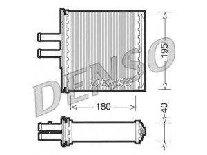 DENSO DRR09061 šilumokaitis, salono šildymas 
 Šildymas / vėdinimas -> Šilumokaitis
46722097