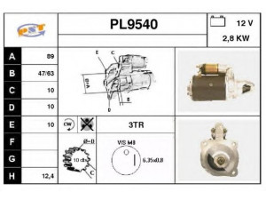 SNRA PL9540 starteris
AJU1941