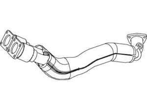 DINEX 74145 išleidimo kolektorius 
 Išmetimo sistema -> Išmetimo vamzdžiai
021253091B