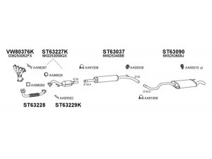 VENEPORTE 630023 išmetimo sistema 
 Išmetimo sistema -> Išmetimo sistema, visa