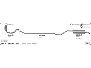 IMASAF 563000182 išmetimo sistema 
 Išmetimo sistema -> Išmetimo sistema, visa