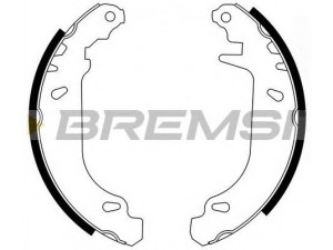 BREMSI GF0415 stabdžių trinkelių komplektas 
 Techninės priežiūros dalys -> Papildomas remontas
77012002474, 7701202345, 7701202474