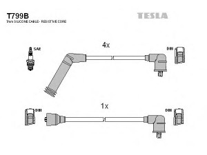 TESLA T799B uždegimo laido komplektas 
 Kibirkšties / kaitinamasis uždegimas -> Uždegimo laidai/jungtys
27501-32C00