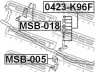 FEBEST 0423-K96F šarnyro stabilizatorius 
 Ašies montavimas/vairavimo mechanizmas/ratai -> Stabilizatorius/fiksatoriai -> Savaime išsilyginanti atrama
MR267643