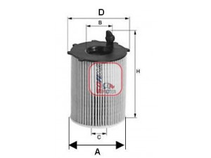 SOFIMA S 5142 PE alyvos filtras 
 Techninės priežiūros dalys -> Techninės priežiūros intervalai
11428507683, 04152-WA010