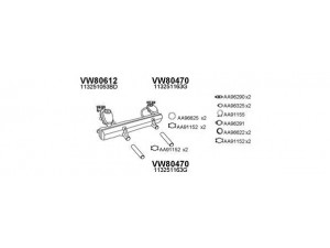 VENEPORTE 800346 išmetimo sistema