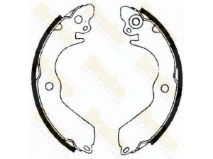 Brake ENGINEERING SH2422 stabdžių trinkelių komplektas 
 Techninės priežiūros dalys -> Papildomas remontas
MB668745, MB668746, MB668747, MB858665