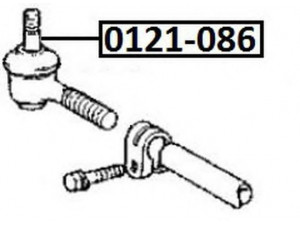 ASVA 0121-086 skersinės vairo trauklės galas 
 Vairavimas -> Vairo mechanizmo sujungimai
45047-69066, 45047-69067, 45047-69085