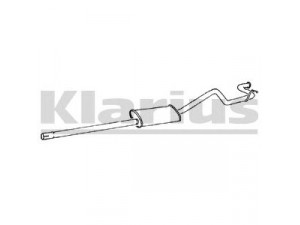 KLARIUS 270093 galinis duslintuvas 
 Išmetimo sistema -> Duslintuvas
6646734, 6808687