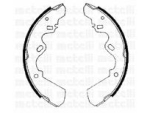 METELLI 53-0190 stabdžių trinkelių komplektas 
 Techninės priežiūros dalys -> Papildomas remontas
89906652, 91149674, 58710-00330
