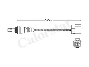 CALORSTAT by Vernet LS140258 lambda jutiklis 
 Variklis -> Variklio elektra
MD182691, MD198529, MD362314