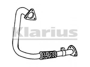 KLARIUS RR224P išleidimo kolektorius 
 Išmetimo sistema -> Išmetimo vamzdžiai
GEX12042, GEX33655, GEX12042, GEX33655