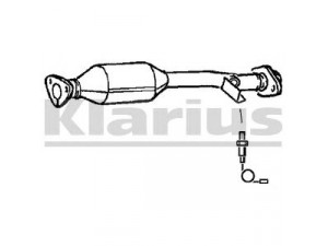 KLARIUS 311579 katalizatoriaus keitiklis 
 Išmetimo sistema -> Katalizatoriaus keitiklis
21120120601010