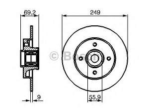 BOSCH 0 986 479 275 stabdžių diskas 
 Ašies montavimas/vairavimo mechanizmas/ratai -> Rato stebulė/montavimas -> Rato guolis
4246 19, 4249 19, 4249 32, 4246 19