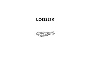 VENEPORTE LC43221K katalizatoriaus keitiklis 
 Išmetimo sistema -> Katalizatoriaus keitiklis
46440861
