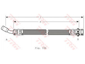 TRW PHD200 stabdžių žarnelė 
 Stabdžių sistema -> Stabdžių žarnelės
462105F200, 462105F201