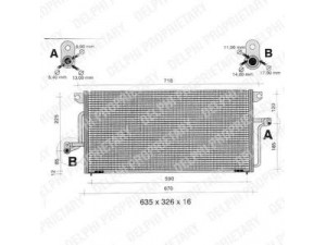 DELPHI TSP0225336 kondensatorius, oro kondicionierius 
 Oro kondicionavimas -> Kondensatorius
MB-813733, MB813733, MR116930, MR233950