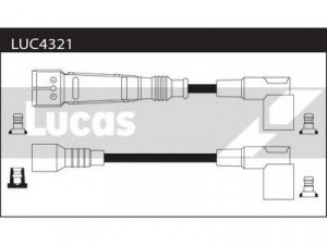 LUCAS ELECTRICAL LUC4321 uždegimo laido komplektas 
 Kibirkšties / kaitinamasis uždegimas -> Uždegimo laidai/jungtys
T058B