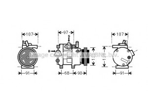 AVA QUALITY COOLING HYK215 kompresorius, oro kondicionierius 
 Oro kondicionavimas -> Kompresorius/dalys
9770109000, 9770117510, 9770117511