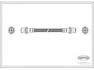 CORTECO 19032218 stabdžių žarnelė 
 Stabdžių sistema -> Stabdžių žarnelės
9094702533
