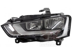 VAN WEZEL 0384961M priekinis žibintas 
 Kėbulas -> Priekinis žibintas/dalys -> Priekinis žibintas/įterp.
8T0 941 003 BA, 8T0941004AR
