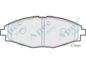 APEC braking PAD1038 stabdžių trinkelių rinkinys, diskinis stabdys 
 Techninės priežiūros dalys -> Papildomas remontas
17696446, 58296316, 70896273, 17696446