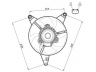 ventiliatorius, radiatoriaus