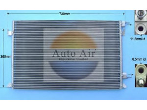 AUTO AIR GLOUCESTER 16-6515 kondensatorius, oro kondicionierius 
 Oro kondicionavimas -> Kondensatorius
1850083, 24418364