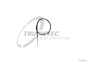 TRUCKTEC AUTOMOTIVE 07.35.002 trosas, stovėjimo stabdys
191 609 721, 191 721 335 C