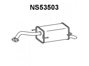 VENEPORTE NS53503 galinis duslintuvas 
 Išmetimo sistema -> Duslintuvas
20100EM01A