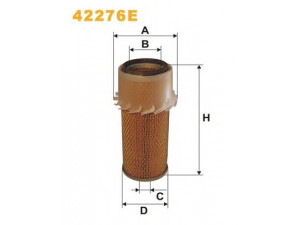 WIX FILTERS 42276E oro filtras