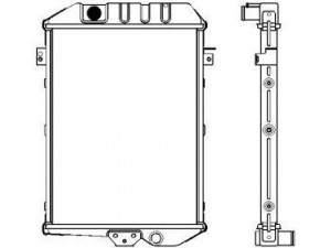 SAKURA  Automotive 1471-0202 radiatorius, variklio aušinimas