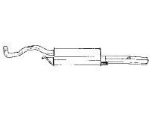AKS DASIS SG10619 galinis duslintuvas