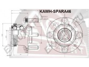 ASVA KAWH-SPARA46 rato stebulė 
 Ašies montavimas/vairavimo mechanizmas/ratai -> Rato stebulė/montavimas -> Rato stebulė
0K2N1-26-150