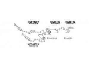 VENEPORTE 500206 išmetimo sistema